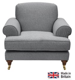 Heart of House - Sherbourne - Fabric Chair - Grey